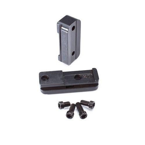 Talley Stainless Steel Base for Kimber Model 84M Black