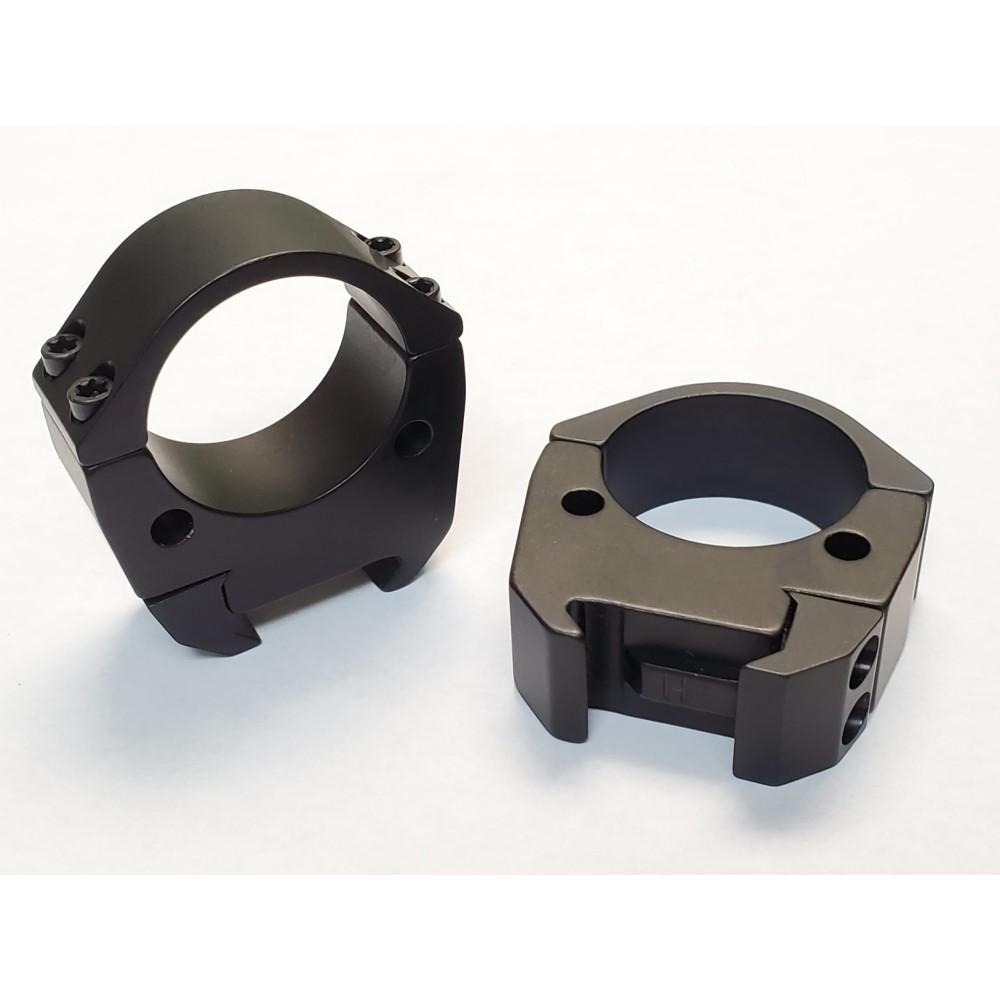 Talley 30mm Low Smoked Bronze Scope Rings