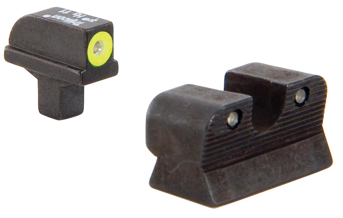 Trijicon 1911 Colt Cut HD Night Sights - Yellow Front