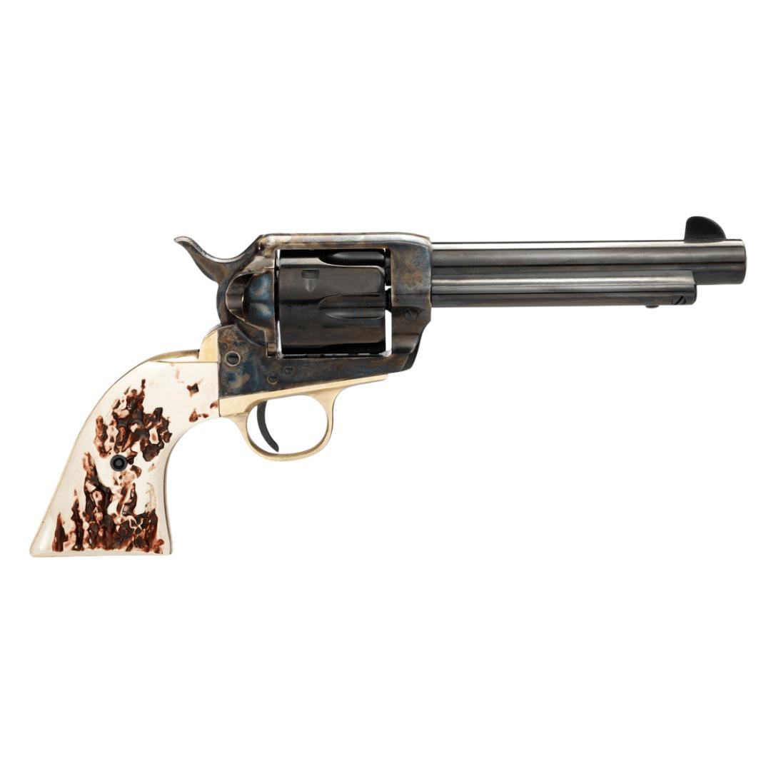 Taylor & Company 1873 Stag Grip .45 Colt Revolver 4.75"