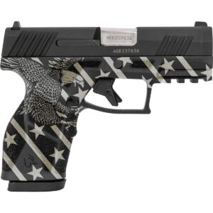 Taurus GX2 Eagle Handgun 9mm Luger 10rd Magazines (2) 3.38" Barrel Black Slide/Eagle Grip