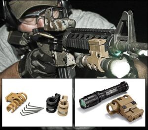 Viking Tactics VTAC-MK4-BK Light Mount - Black