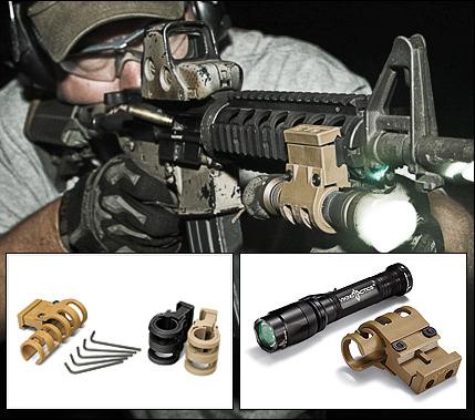 Viking Tactics VTAC-MK4-BK Light Mount - Black