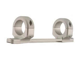 DNZ Game Reaper 1-Piece Scope Mount - Remington 700 LA 30mm Medium Silver