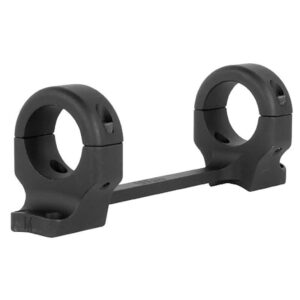 DNZ Savage LA Round 30mm Scope Mount High Black