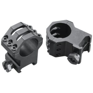 Weaver 6-Hole Tactical Scope Rings 1" XX-High Matte