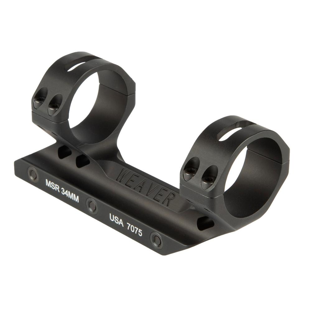 Weaver 34mm Fixed MSR Mount - Forward Cantilever
