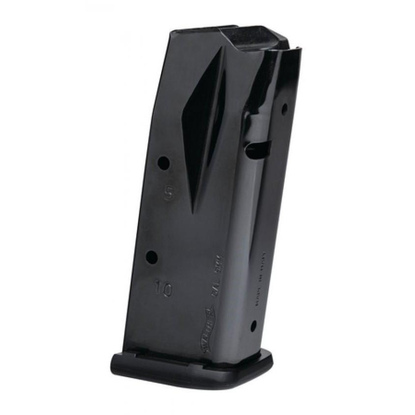 Walther P99 Compact 9mm Magazine - 10-Round Black Stainless
