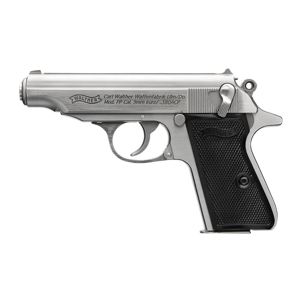 Walther Arms PP .32 ACP Stainless Semi-Auto Pistol