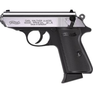 Walther PPK/s .22 LR Handgun with Threaded Barrel