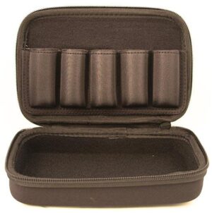Carlson's Choke Tube Case - Holds 5 Chokes, Black Nylon