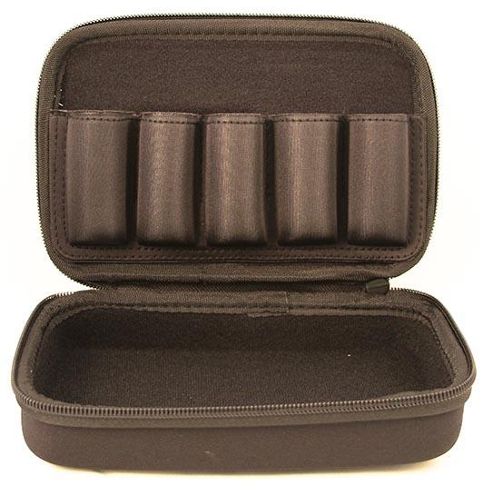 Carlson's Choke Tube Case - Holds 5 Chokes, Black Nylon