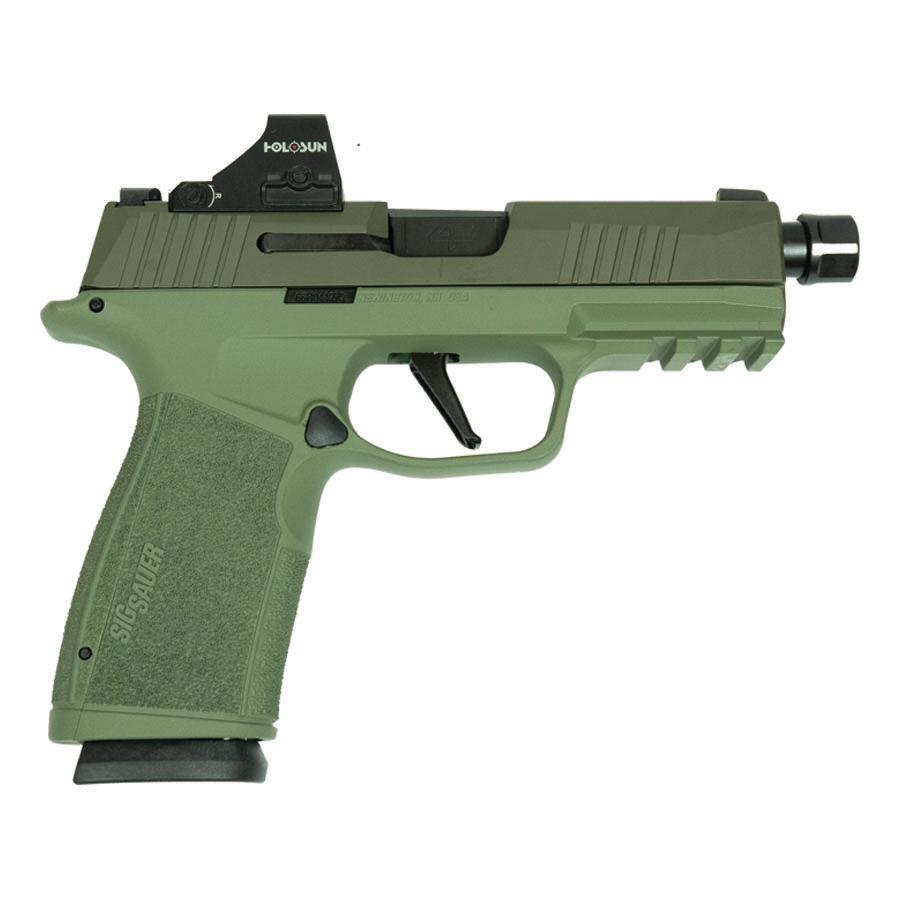 Sig Sauer P365 XMacro 9mm Handgun, Two Tone Green