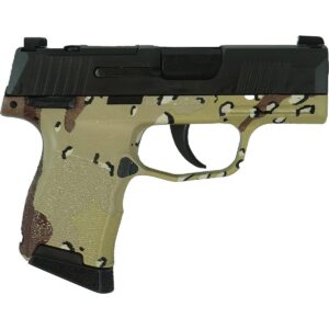 Sig Sauer P365 Custom 9mm Chocolate Chip Hydro Dip