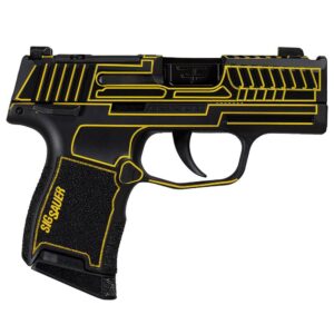 Sig Sauer P365 9mm Outlander Yellow Laser Handgun