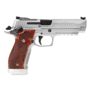 Sig Sauer P226 X-Five Stainless Custom Works Handgun 9mm Luger 20rd Magazines(3) 5" Barrel Cocobolo Grips SAO
