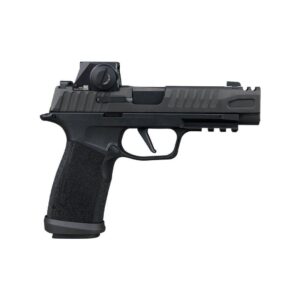 Sig Sauer P365 Fuse Comp Handgun 9mm Luger 21(2) &17(1)rd Magazines 3.7" Barrel Black Modular Polymer Grip Romeo Sig Loc