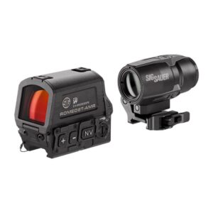 SIG Red Dot Magnifier Combo - ROMEO8T/JULIET3 AMR Black