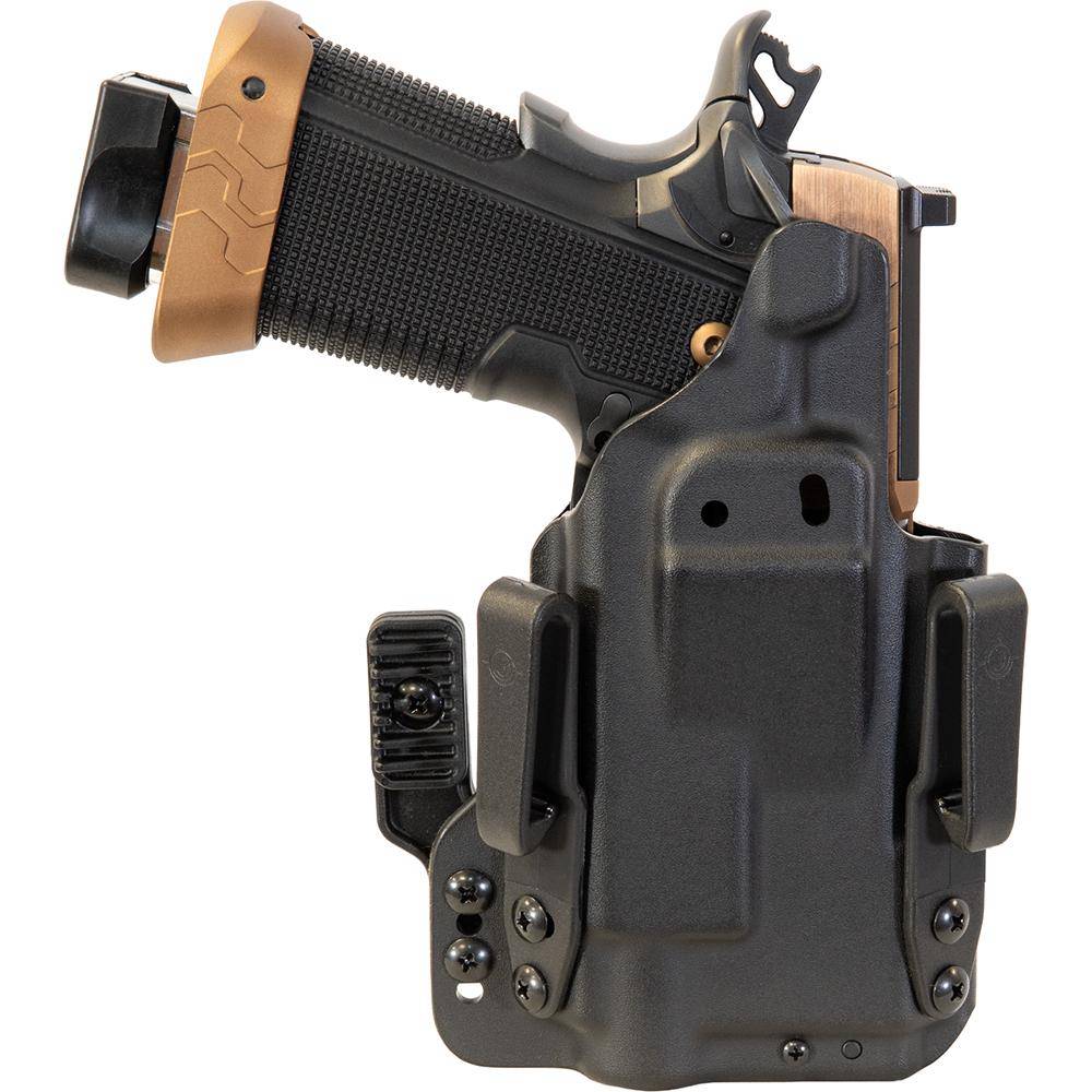 Mission First Tactical Pro Series IWB Light Holster for Kimber 2K11 Pro/Staccato C2/Springfield Prodigy 4.25 with TLR7 Black Ambi