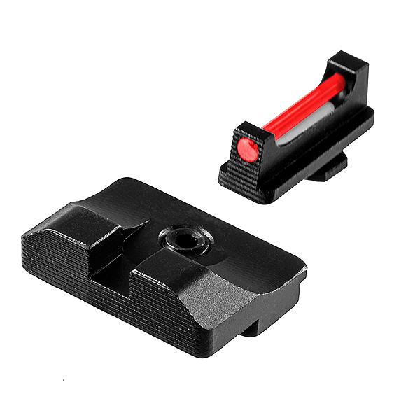 Truglo Fiber Optic Pro Sight Set for Glock - Enhanced Visibility