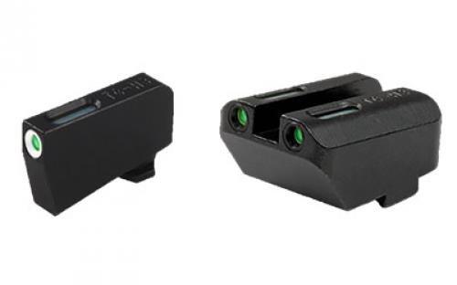 Truglo TFX Tritium/Fiber-Optic Day/Night Glock Sight Set
