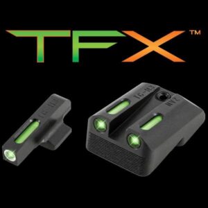 Truglo TFX Tritium Fiber-Optic Day/Night Sights for 1911