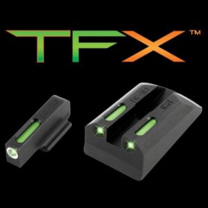 Truglo TFX Tritium Fiber Optic Sights for Ruger SR9