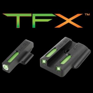 Truglo TFX Tritium Fiber-Optic Sights for Ruger LC9