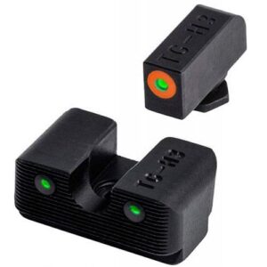 TruGlo Tritium Pro Night Sights - Green & Orange