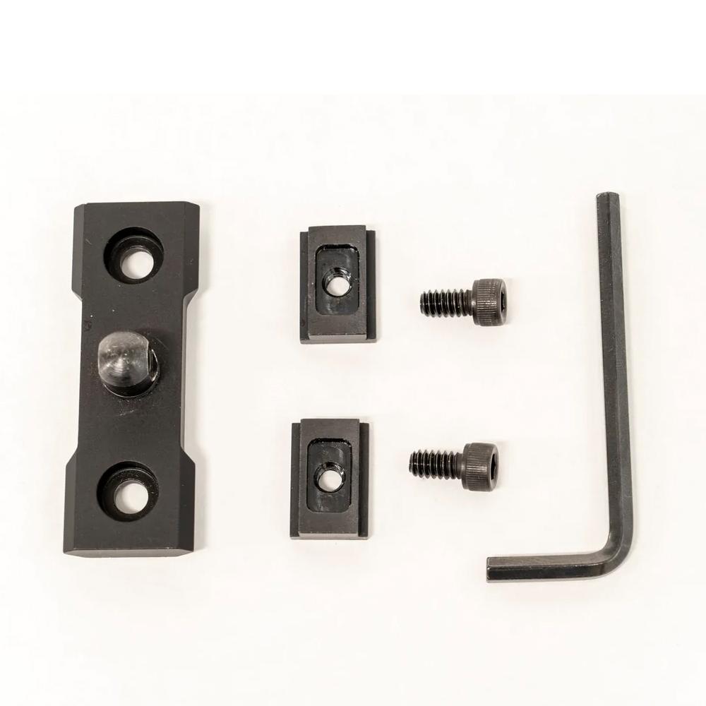 Grovtec Anschutz T-Nut Rail Adapter Set for Picatinny Mount