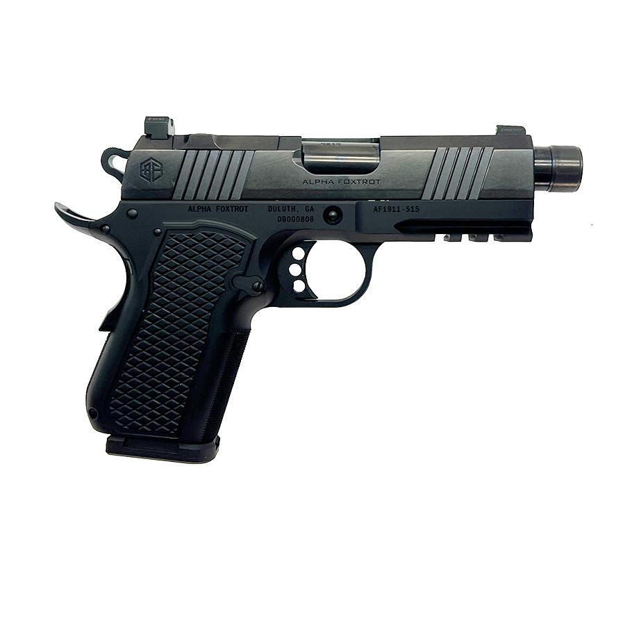 Alpha Foxtrot AF1911 S15 9mm Handgun with Optic Cut