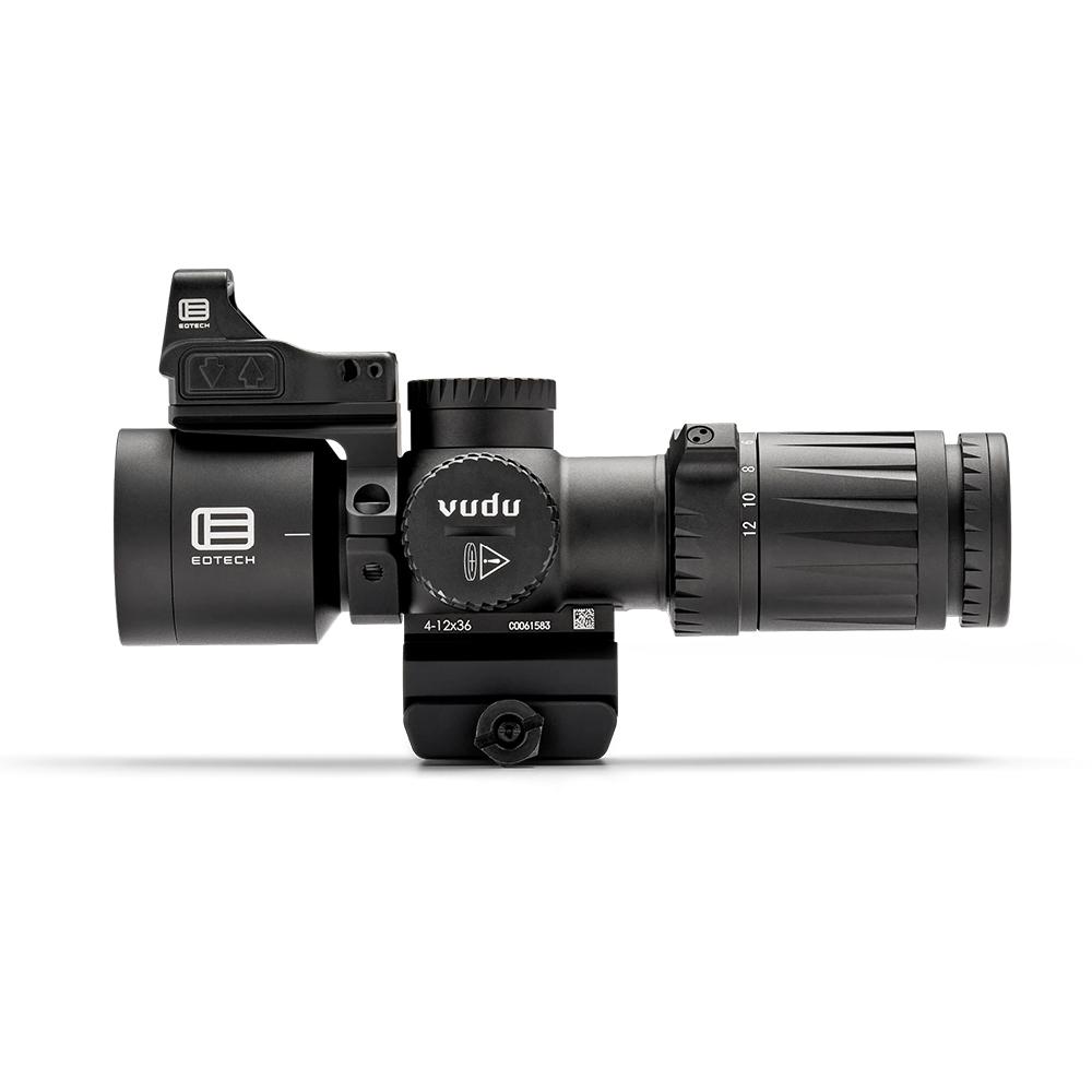 Eotech Vudu Rifle Scope EFLX & Ring Mount Package 4-12x36 FFP MD5 Black