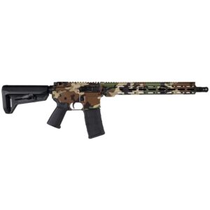 Shark Coast Tactical M81 Woodland Camo AR 16" Rifle