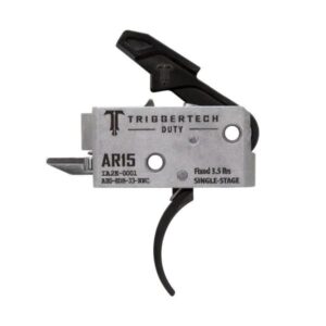 TriggerTech AR-15 Duty 3.5 lb Curved Trigger - Black
