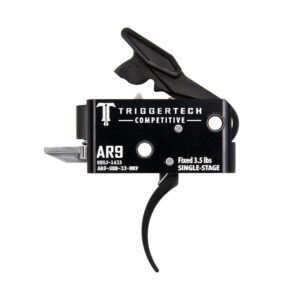 TriggerTech AR-9 Competitive Single Stage Rifle Trigger 3.5 lbs Curved