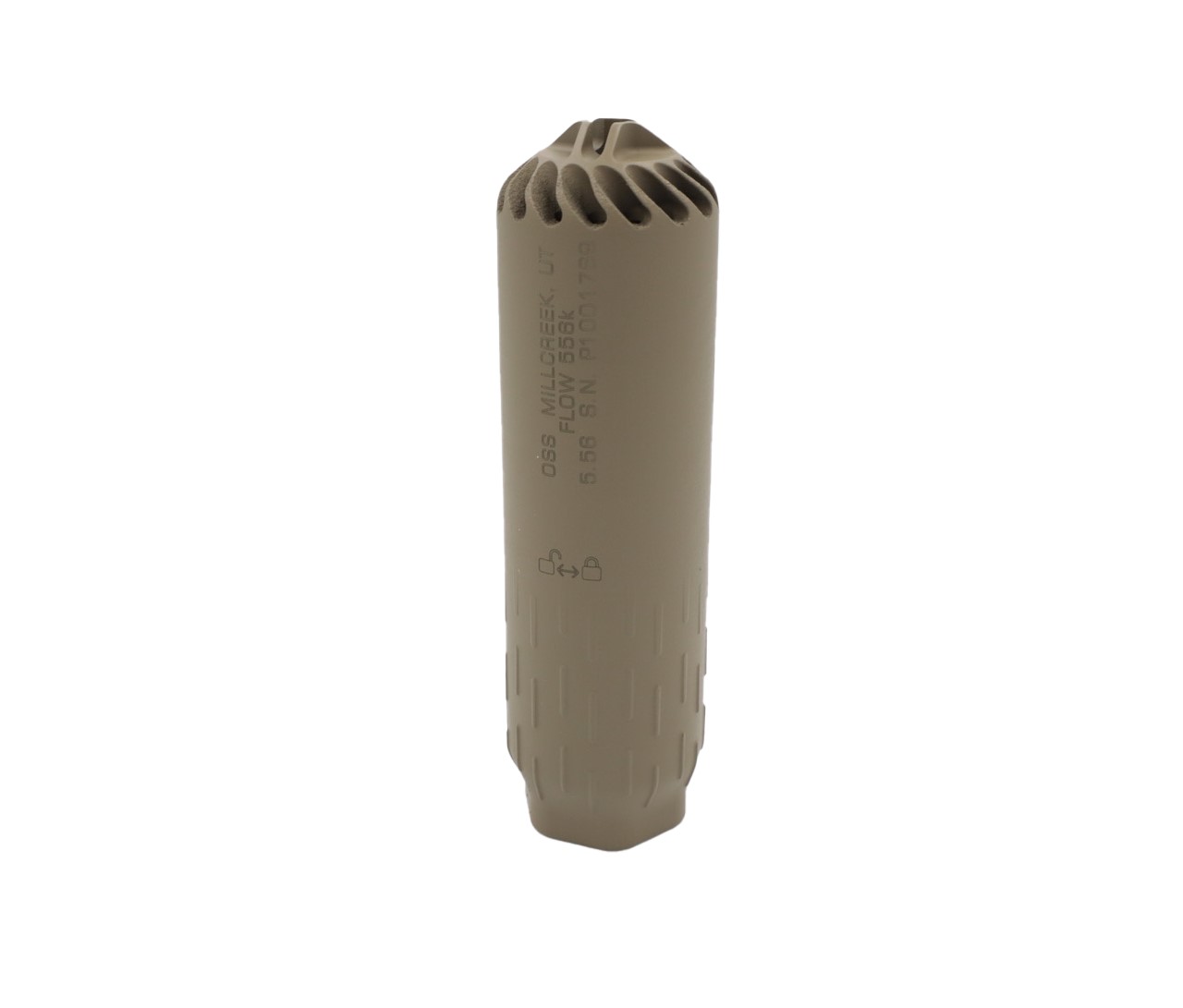 HUXWRX FLOW 556K Multi-Caliber Suppressor with Flash Hider