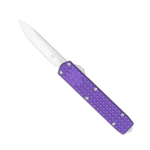 Cobratec Small Warrior M390 Drop Point Knife - Purple