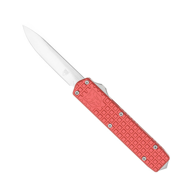 Cobratec Small Warrior M390 Drop Point Knife - Red
