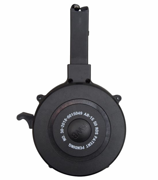 Red White & Blue AR-15/M16 50 Round Drum Magazine