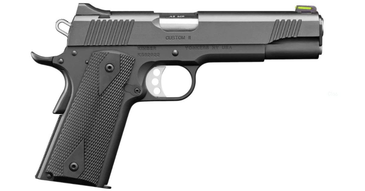 Kimber Custom II GFO .45 ACP 1911 Pistol