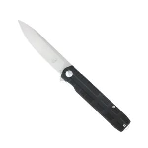 Cobratec Kuzio SDE Flip Knife - Black G10, 3.25" Blade