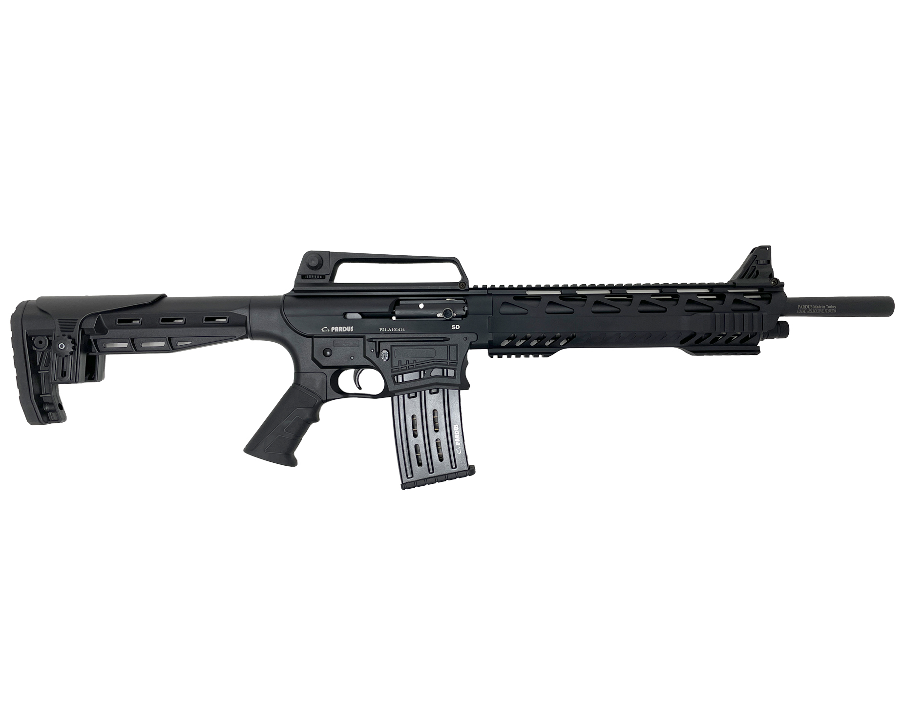 Pardus SD12 12-Gauge Semi-Auto Shotgun 18.5"