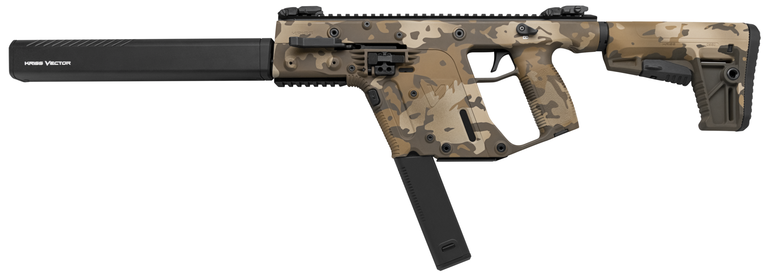 KRISS Vector CRB G2 Rifle 9mm 17+1 FDE Camo