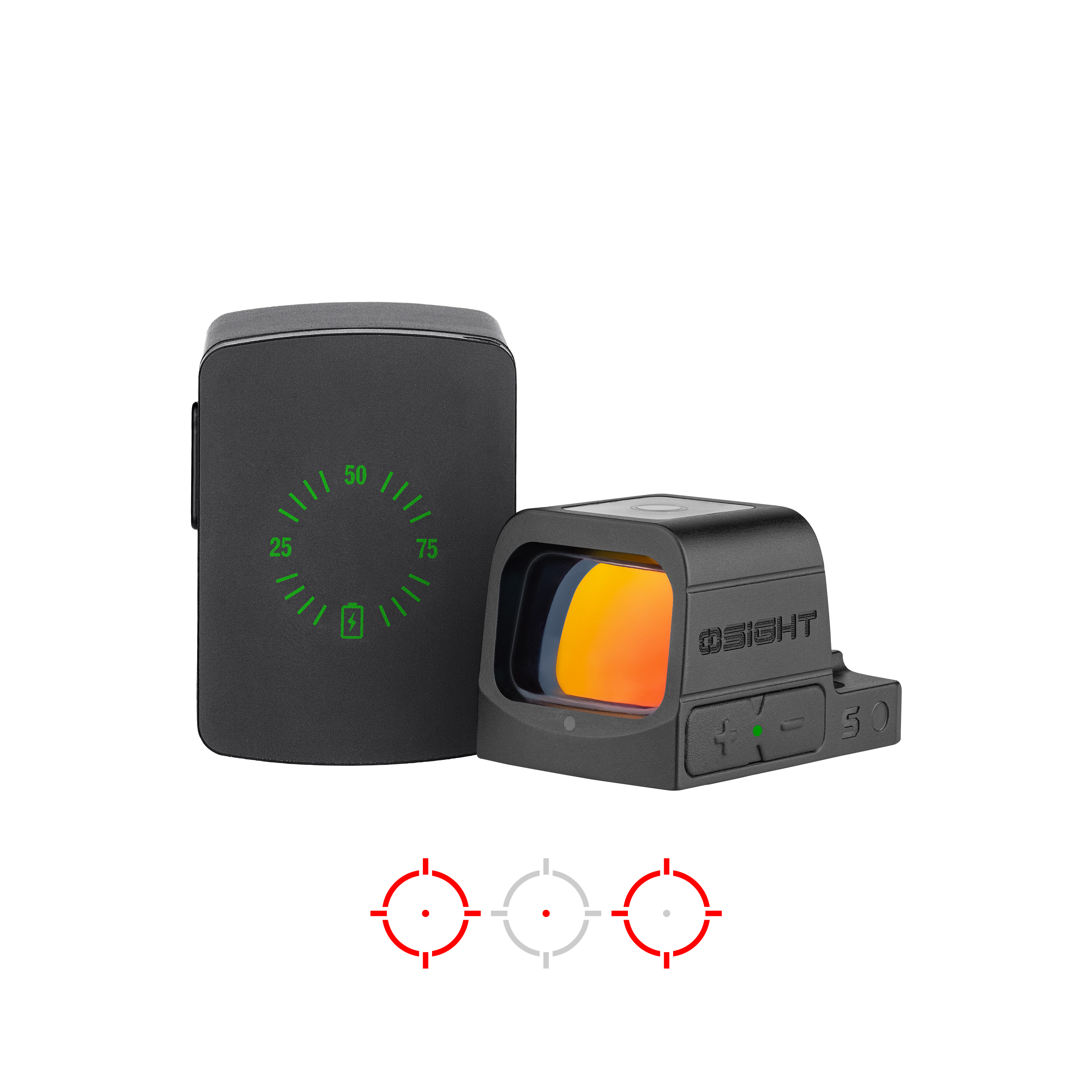OSIGHT S 2MOA Red Dot Sight with RMSc Footprint