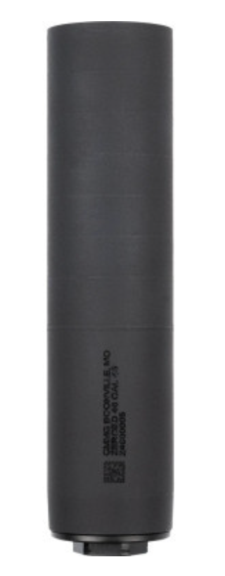 CMMG Zeroed 46 Multi-Caliber Suppressor - Black Nitride
