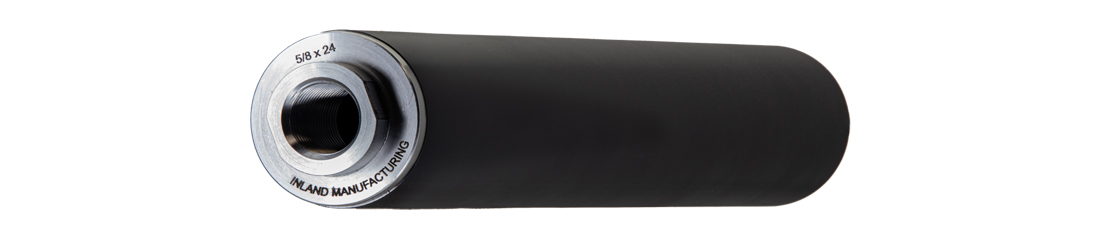 Inland I-CAN II 9mm Suppressor, 7.5" Black Ceramic