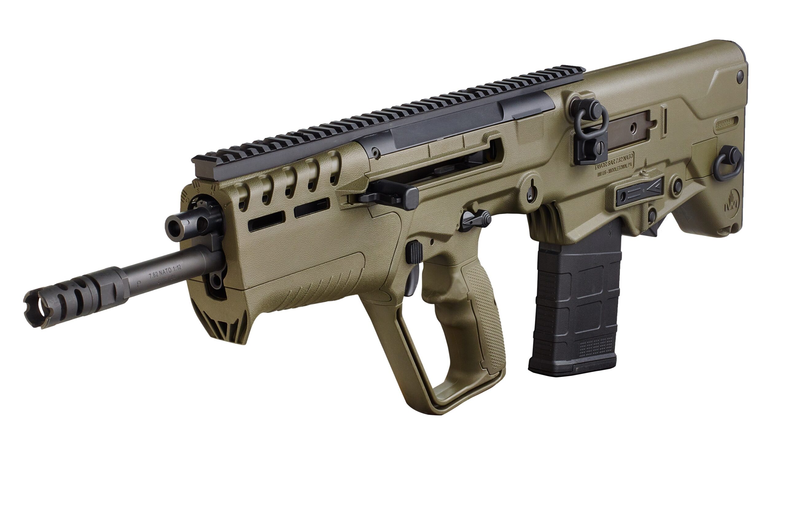 IWI Tavor 7 Bullpup Rifle 7.62 NATO 16.5" OD Green