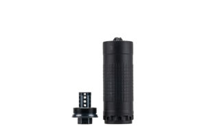 IWI IWS6 6mm K Silencer - 1/2x28 Thread, Black