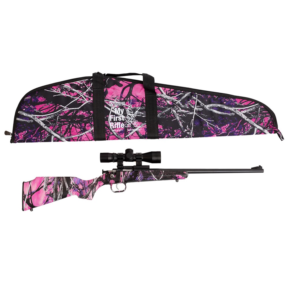 Davey Crickett .22 LR Single Shot Rifle with Scope