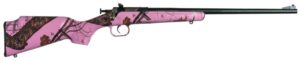 Keystone Crickett .22LR Youth Rifle - Pink Blaze